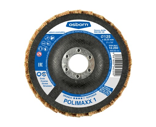 Disque à lamelles de polissage Polimaxx gros 125mm - DRONCO - 5542204100