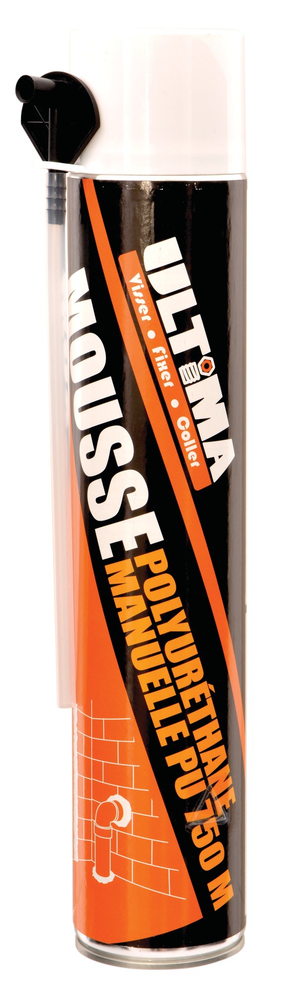 Mousse PU aérosol manuelle 750 ml - ULTIMA - 16090