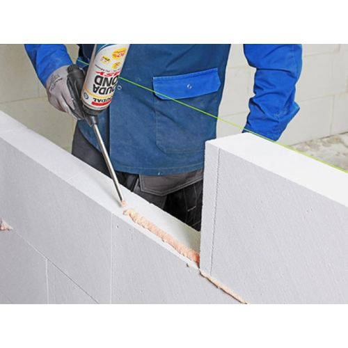 Mousse-colle PU Soudabond Easy Gun orange 750ml  - SOUDAL - 121734