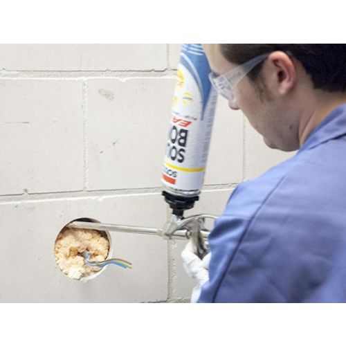 Mousse-colle PU Soudabond Easy Gun orange 750ml  - SOUDAL - 121734