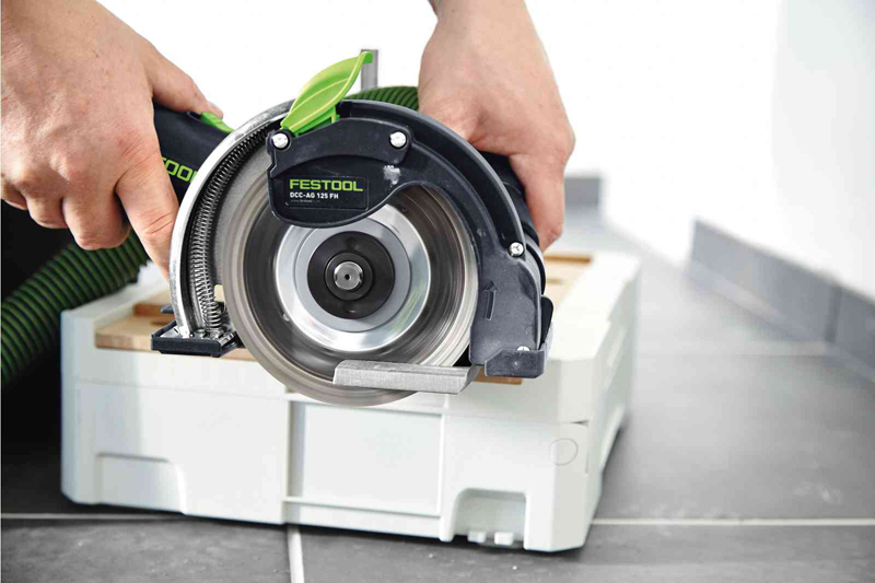 Système de tronçonnage 1400W DSC-AG 125 FH-Plus en coffret SYSTAINER - FESTOOL - 769954