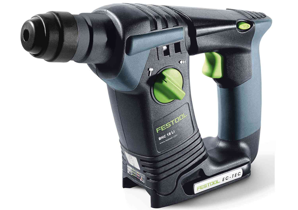 Perforateur SDS Plus 18V BHC 18 HPC 4,0 I-Plus + 2 batteries 4Ah + chargeur + coffret Systainer - FESTOOL - 576513