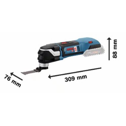 Découpeur-ponceur 18V GOP 18V-28 Professional (sans batterie ni chargeur) - BOSCH - 06018B6002