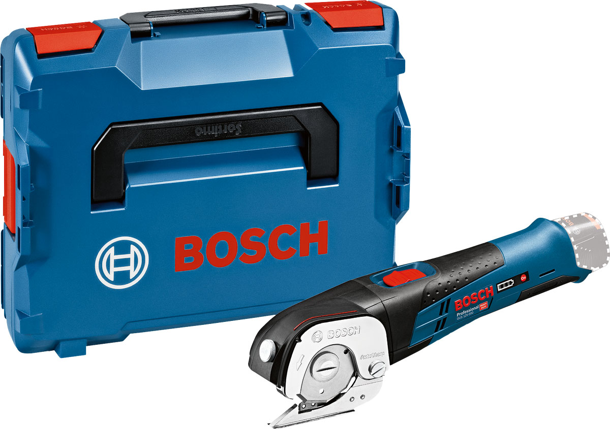 Cisaille universelle 12V GUS 12V-300 (sans batterie ni chargeur) en coffret L-BOXX - BOSCH - 06019B2905