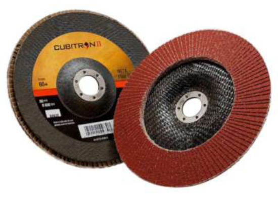 Disque à lamelles bombé Cubitron II céramique 967A G60 - 3M - 65055