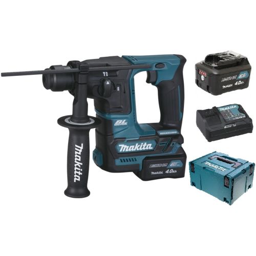 Perforateur SDS Plus 12V + 2 batteries 4Ah + chargeur + coffret MAKPAC - MAKITA - HR166DSMJ