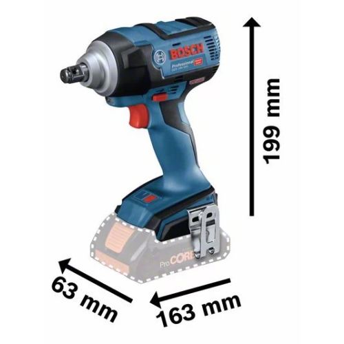 Boulonneuse 18V GDS 18V-300 Professional (sans batterie ni chargeur) + coffret L-BOXX - BOSCH - 06019D8201