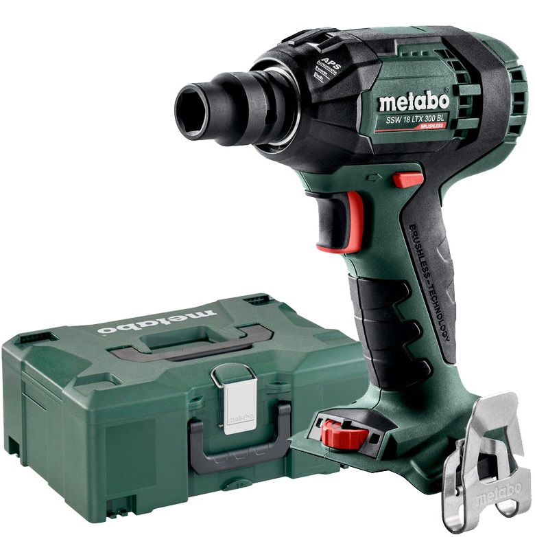 Visseuse à chocs 18V SSW 18 LTX 300 BL (sans batterie ni chargeur) + coffret MetaBox 145 - METABO - 602395840