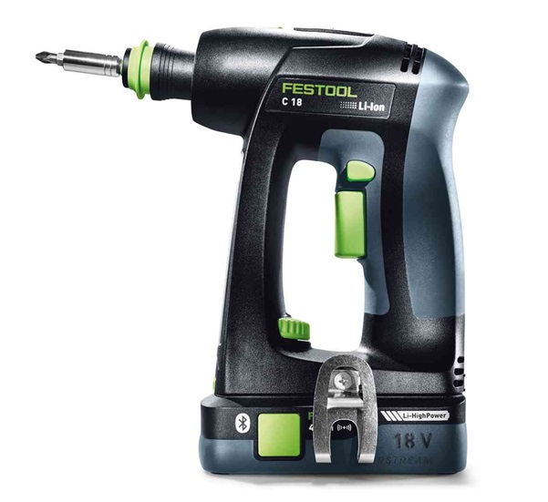 Perceuse-visseuse sans fil C 18 HPC 4,0 I-Set 18V + 2 batteries 4Ah + chargeur + coffret Systainer - FESTOOL - 576442