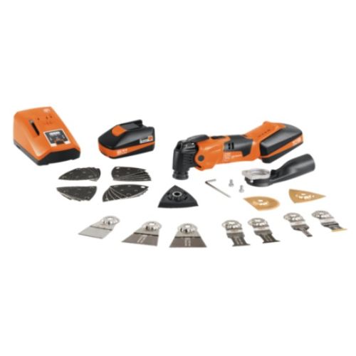 Scie-oscillante 18V AMM 500 Plus Top + 2 batterie 3 Ah + chargeur en coffret + accessoires - FEIN - 71293361000