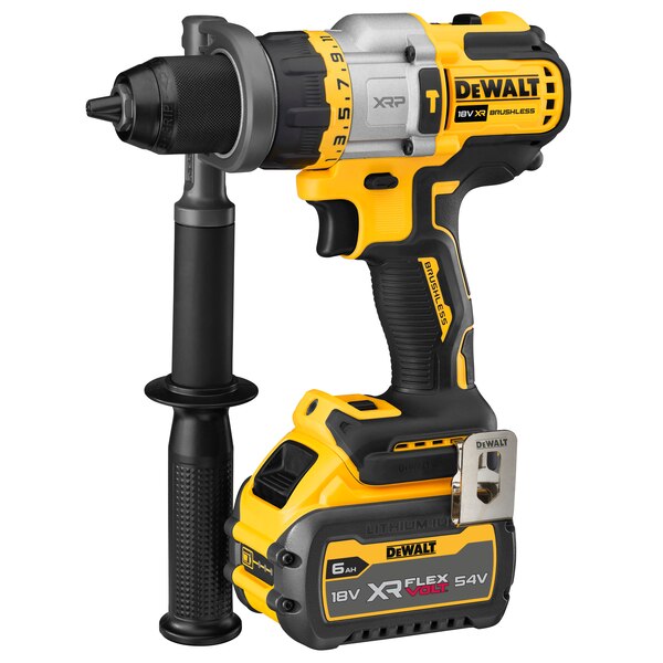 Perceuse-visseuse à percussion 18V Premium XRP Advantage + batterie 6Ah + chargeur + coffret T-STAK - DEWALT - DCD999T1-QW