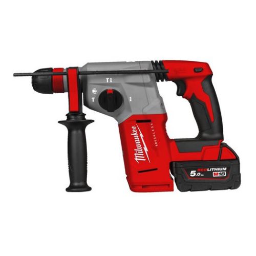 Perforateur 18V M18 BLHX-502X brushless SDS Plus + 2 batteries 5 Ah + chargeur en coffret HD-BOX - MILWAUKEE TOOL - 4933478892