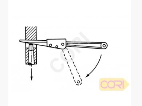 Clavette chasse cône semi-automatique 320 mm - CORI - DRA123