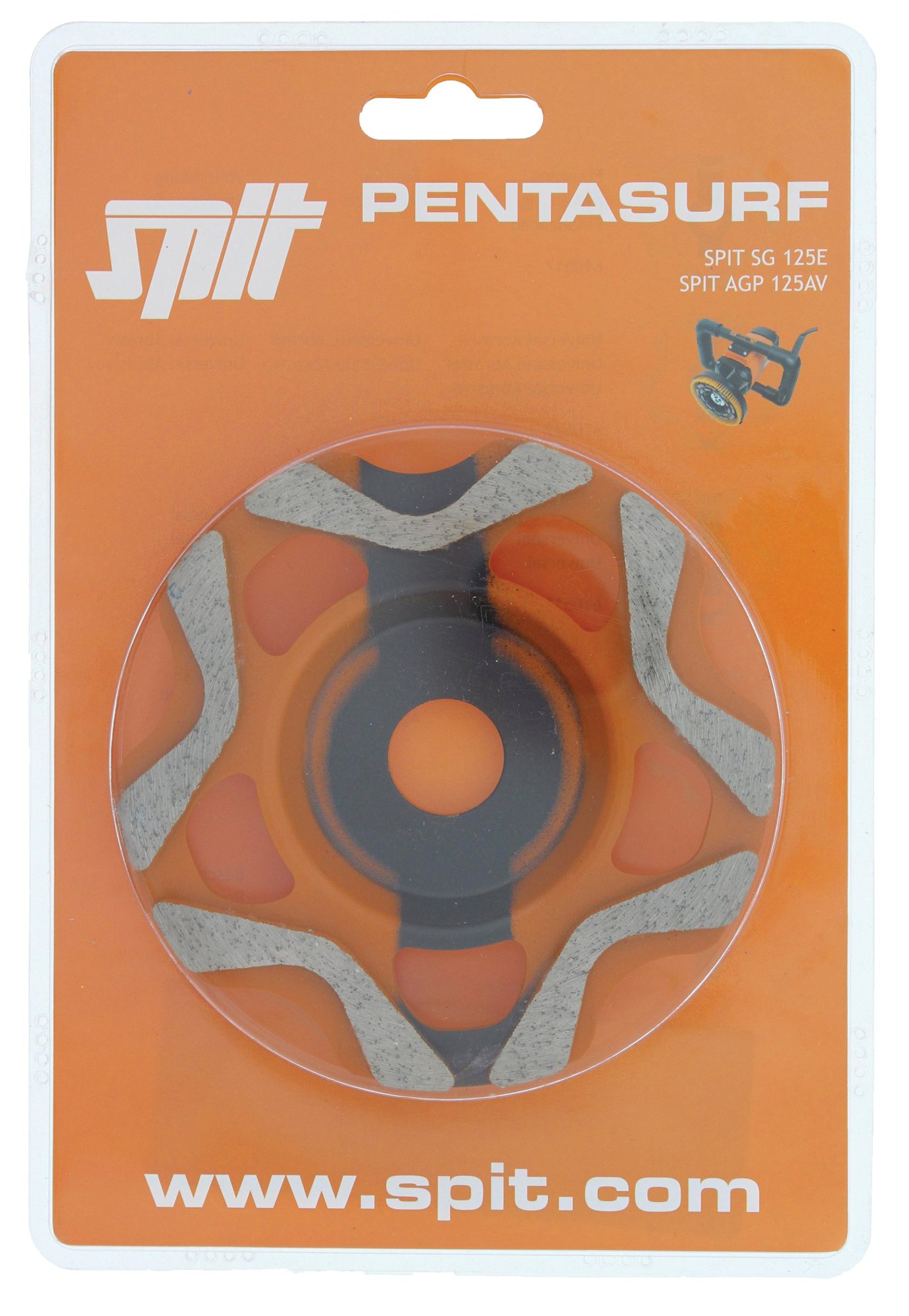 Disque Pentasurf D125 mm travaux de finition - SPIT - 610517