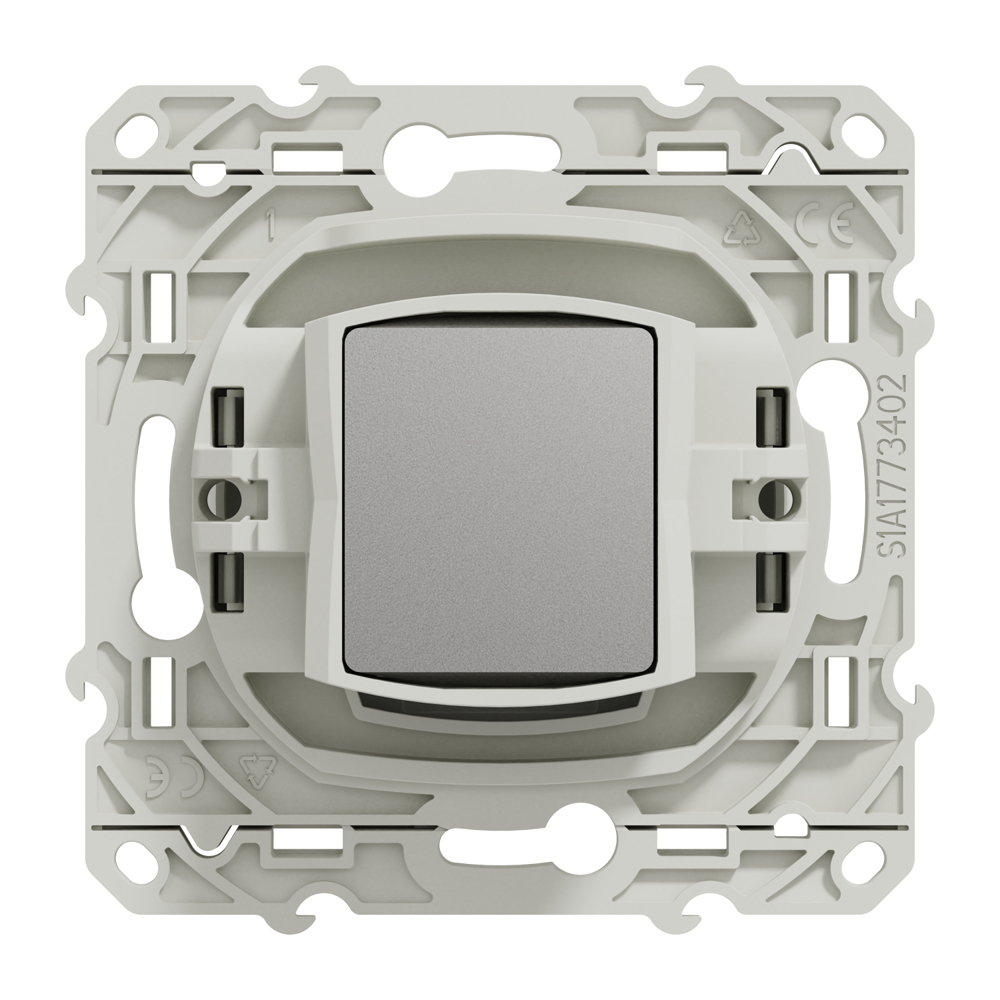 Prise TV ODACE à vis blanc SCHNEIDER ELECTRIC S520445