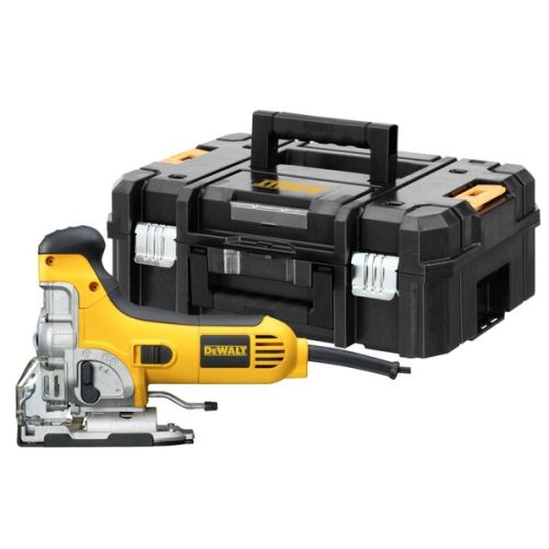 Scie sauteuse 701W à prise par le corps + coffret Tstak - DEWALT - DW333KT-QS