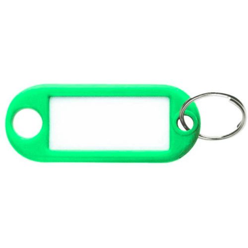 Porte étiquette vert avec anneau - STRAUSS - 420473
