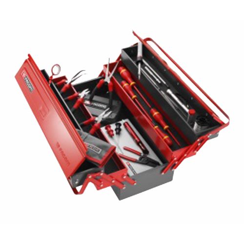Boîte à outils métallique 5 cases - FACOM - BT.13A