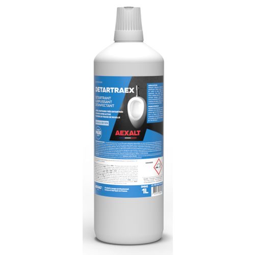 Détartrant surpuissant désinfectant Détartraex bidon de 1L - AEXALT - DM042