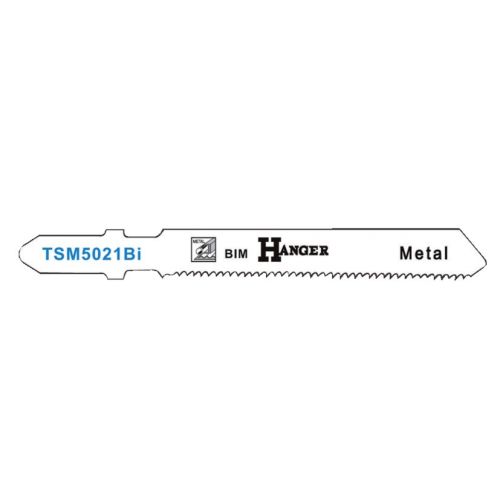 Pack de 5 lames de scie sauteuse TSM5021Bi pour métal 50mm - HANGER - 150211