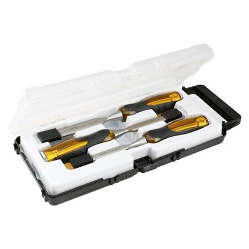 Coffret de 3 ciseaux à bois FATMAX® - STANLEY - 2-16-270