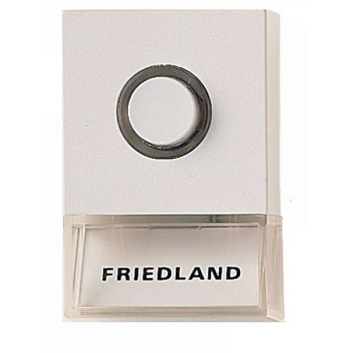 Bouton poussoir Pushlite FRIEDLAND lumineux noir - HONEYWELL - D723