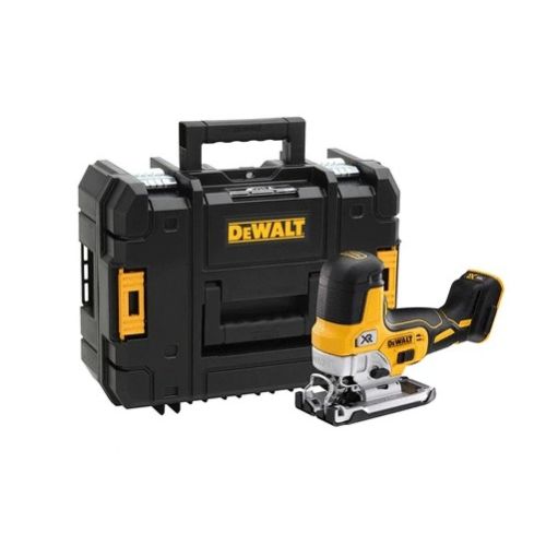 Scie sauteuse XR 18V à prise par le corps (sans batterie ni chargeur) + coffret TSTAK - DEWALT - DCS335NT-XJ