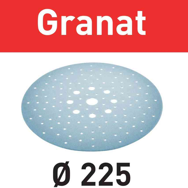 Abrasifs GRANAT STF D225/128 P240 GR/5 - FESTOOL - 205668