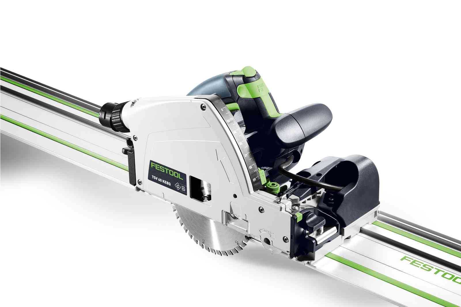 Scie plongeante avec inciseur 1500/190W TSV 60 KEBQ-Plus + coffret Systainer SYS3 - FESTOOL - 576730