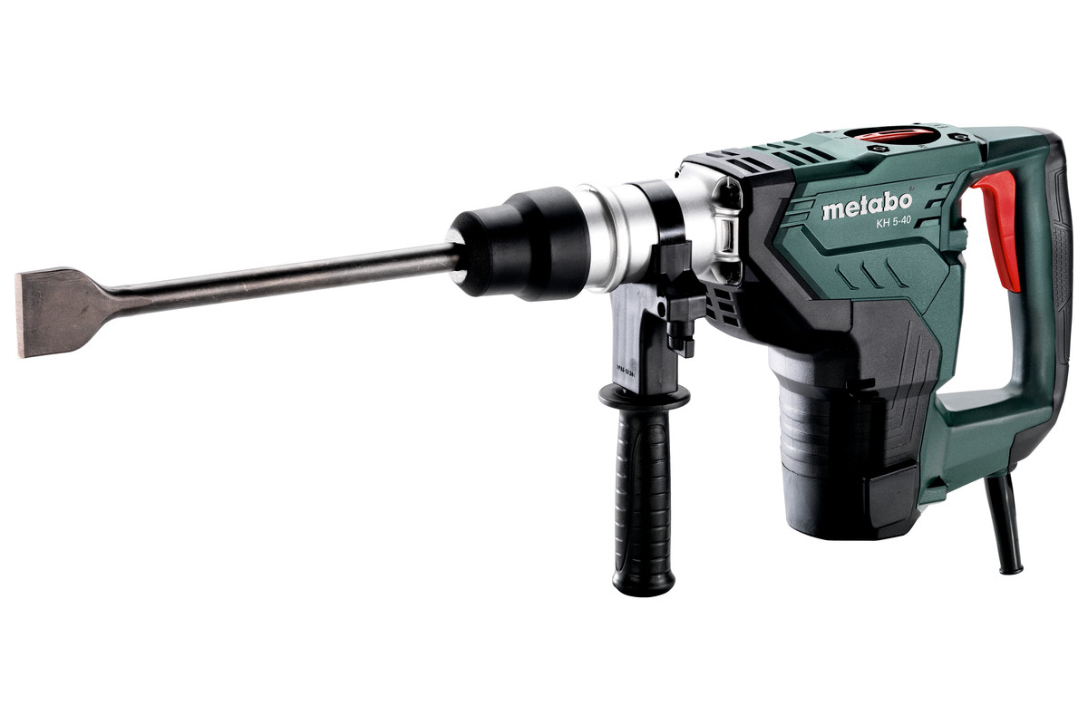 Perfo-burineur SDS-Max 1100W KH 5-40 avec jeu de burins + coffret plastique - METABO - 691057000