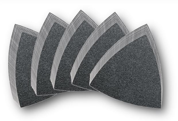 Feuilles abrasives triangulaires non perforées grains multiples boîte de 50 - FEIN - 63717082033