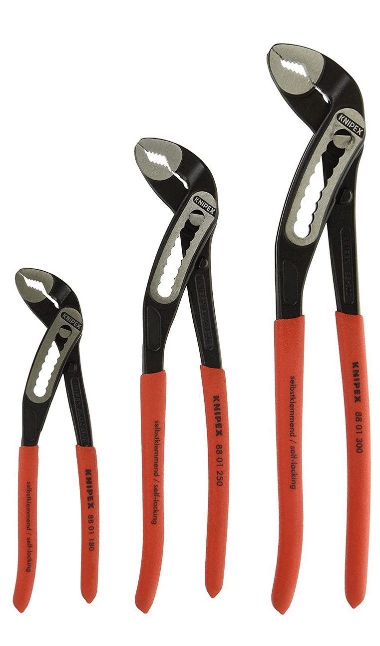 Jeu de 3 pinces Alligator® - KNIPEX - 00 20 09 V03