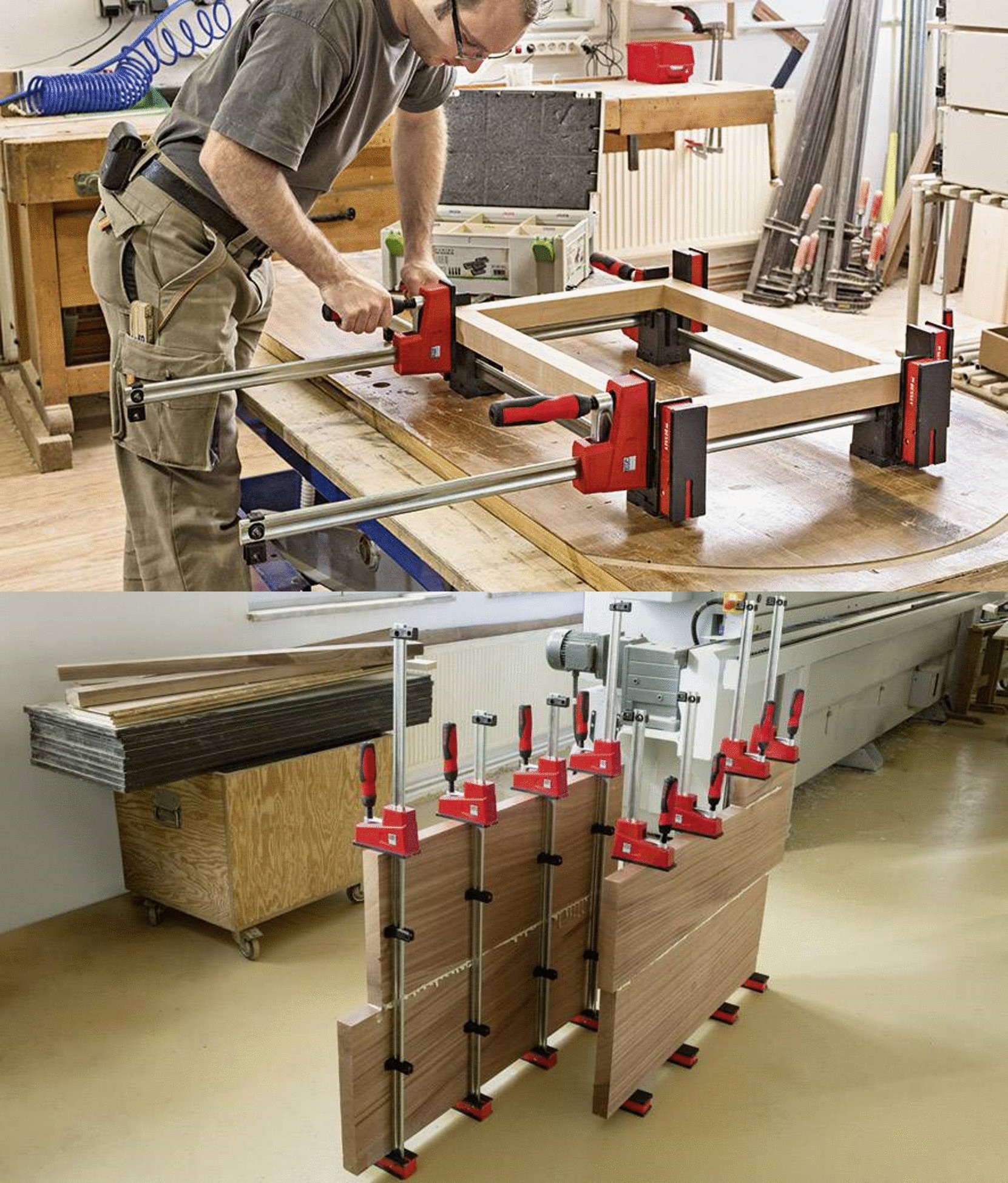 Presse à grande surface de serrage 1000mm - BESSEY SER - KRE100-2K