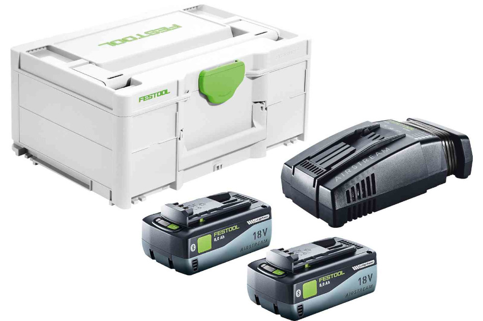 Set énergie 18V SYS 2 x 8,0 / SCA 16 + coffret SYSTAINER 3 - FESTOOL - 577327