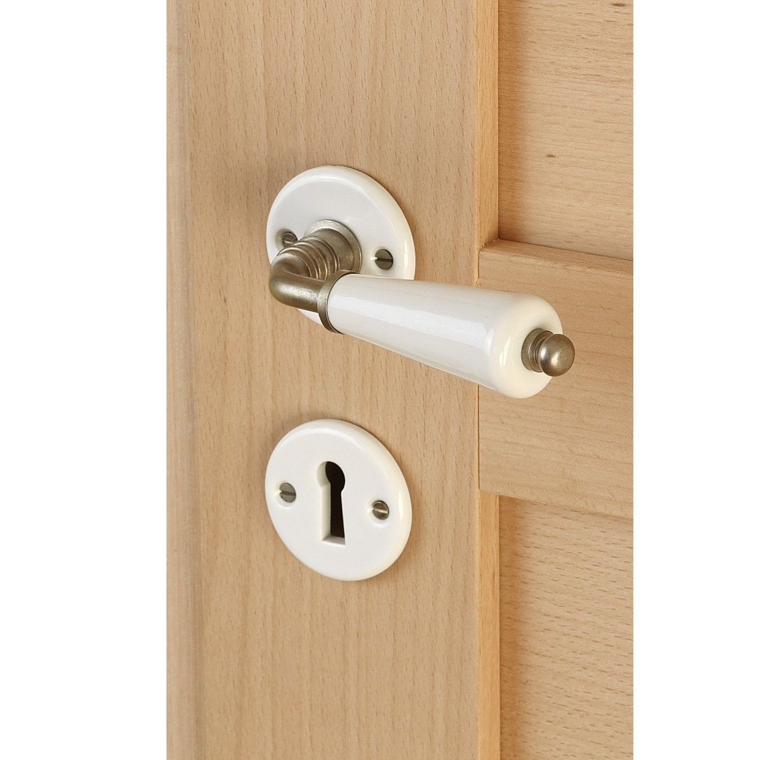 Béquille double CANON carré de 6mm nickelé - MERIGOUS - V630311100G