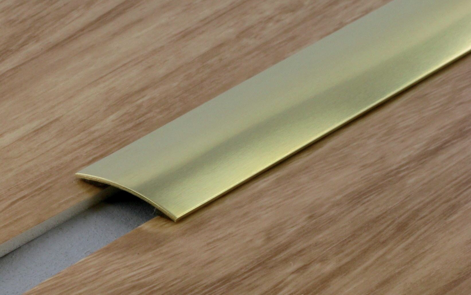 Bande seuil laiton adhésive 0,73mm - DINAC - 2000