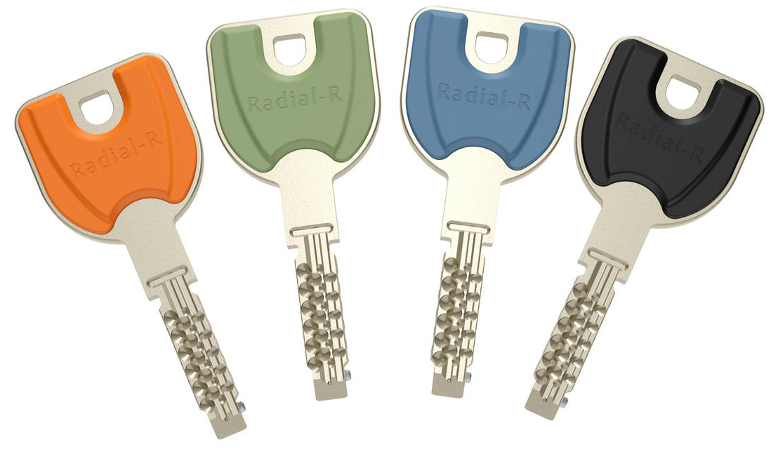 Bloc cylindre RADIALIS cylindre de 40mm pour SECURIBLOC fourni avec 4 clés - VACHETTE - 27420000