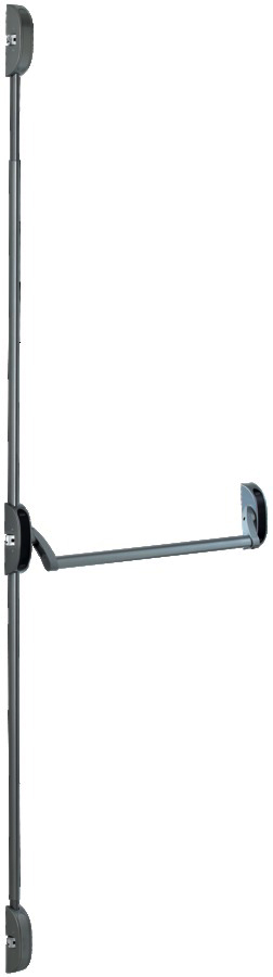 Fermeture antipanique Cross-bar 3 points longueur 1000mm CFPF noir - VACHETTE - 18397000