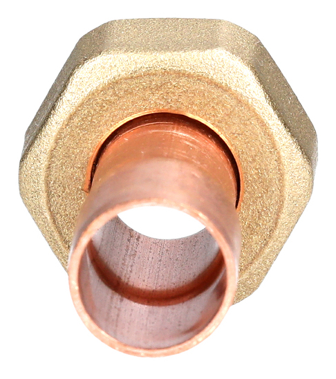 Raccord 2 pièces écrou prisonnier F15/21 - 18 - GARIS - D121065