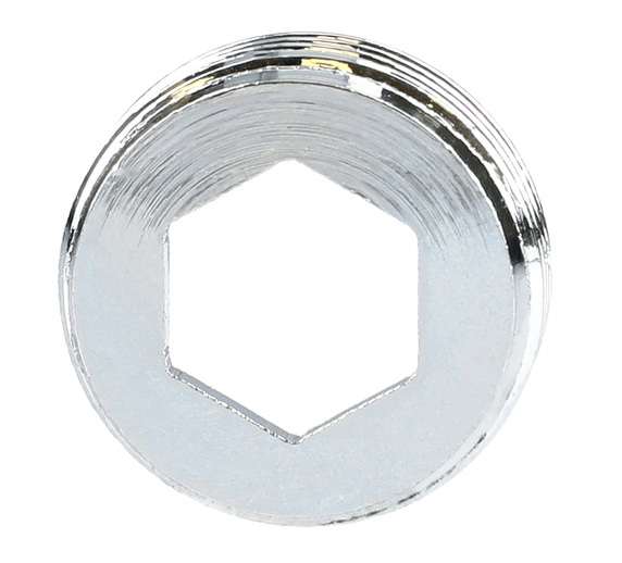 Bague mâle femelle 15/21x12/17 chromé - GARIS - D07002C