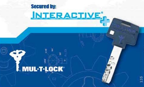 Cylindre à double entrée 262S+ 40X40 - MUL T LOCK - EUM6P4040XX3PBLVA