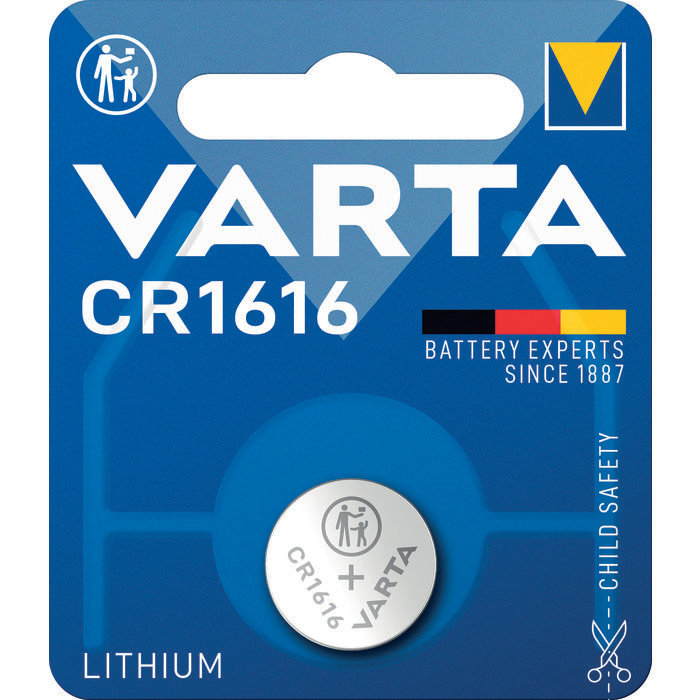 Pile bouton lithium 3V CR1616 - VARTA - 6616101401