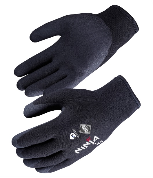 Gants de protection froid Ninja Ice enduit HPT noir T8 NI00 - SINGER - NI00-T8