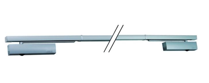 Bandeau seul ISM pour ferme-porte TS 5000 argent - GEZE - 115 549