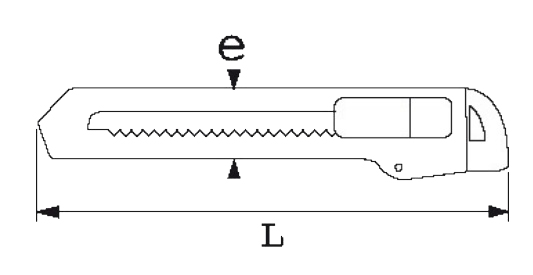 Cutter bi-matière à lame de 18mm - SAM OUTILLAGE - 378-30