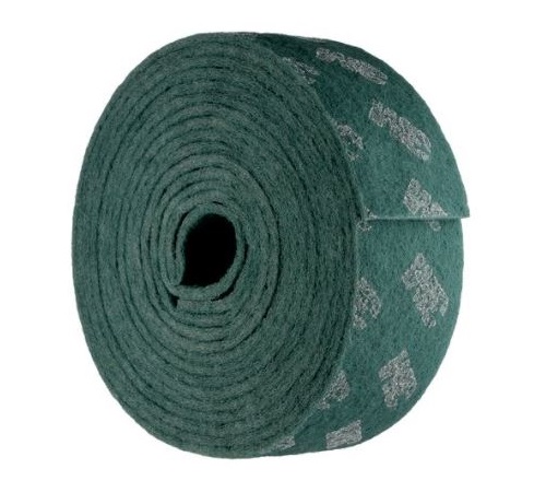 Rouleau abrasif non tissé vert Scotch-Brite™ GP-RL 10mx125mm très fin - 3M ABRASIFS - 12306