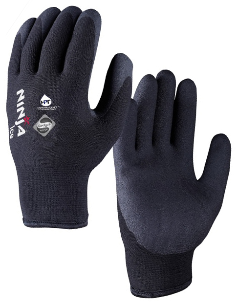 Gants de protection froid Ninja Ice enduit HPT noir T8 NI00 - SINGER - NI00-T8