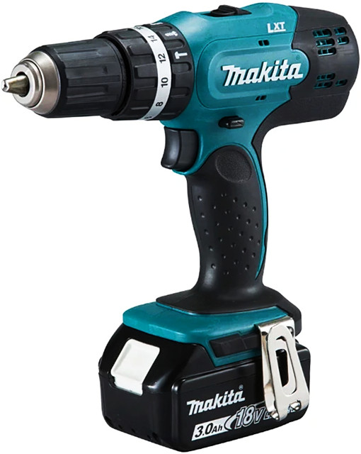 Perceuse-visseuse 18V diamètre 13mm + 2 batteries 3Ah + chargeur + coffret - MAKITA - DDF453SFE