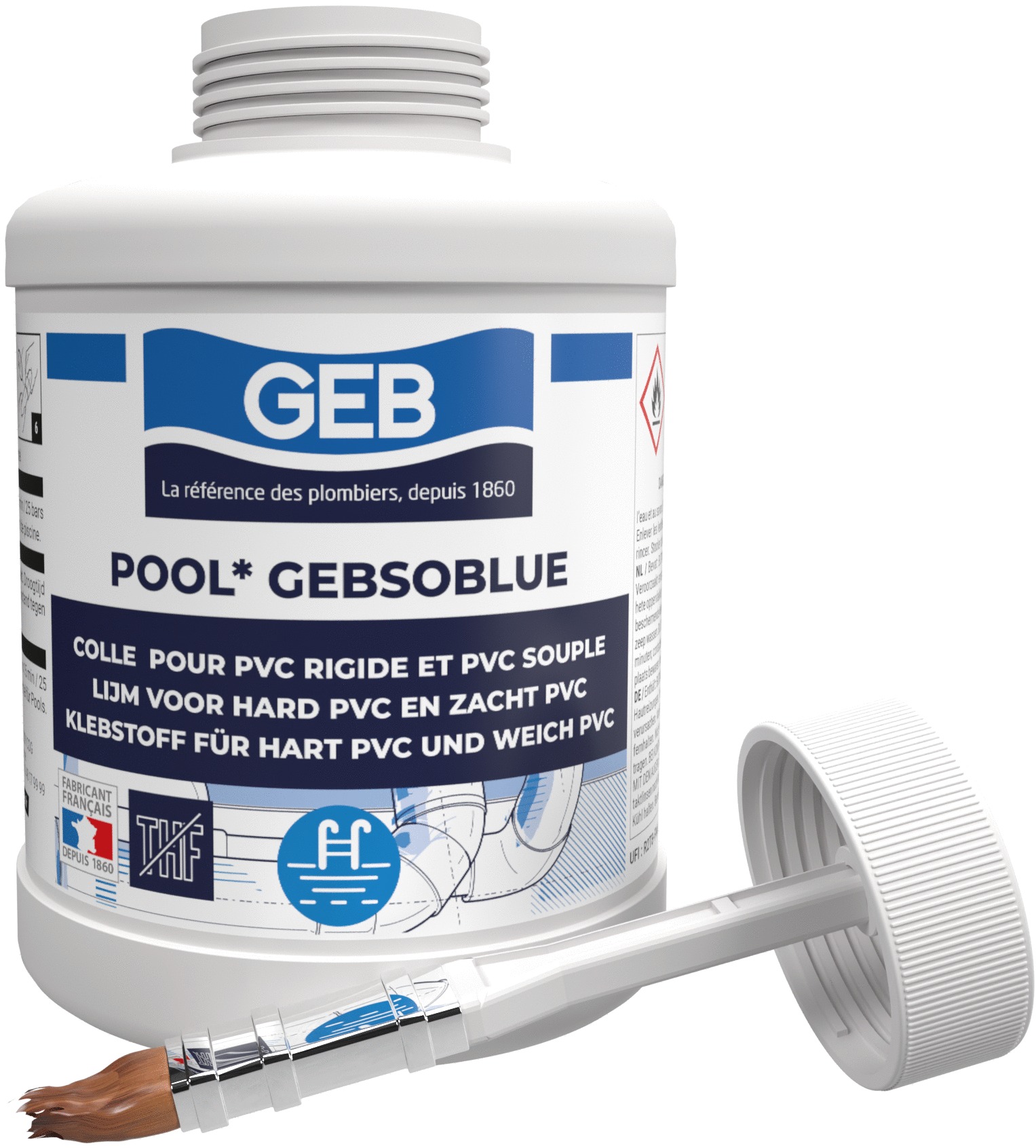 Colle Pool Gebsoblue boîte 250ml - GEB - 504501