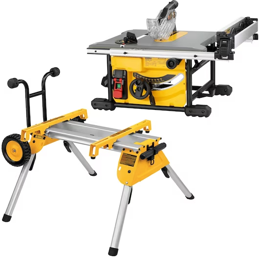 Scie à table 1850W 210mm avec piètement - DEWALT - DWE7485RS-QS